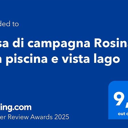 Casa Di Campagna Rosina Con Piscina E Vista Lago Gravedona Exterior photo