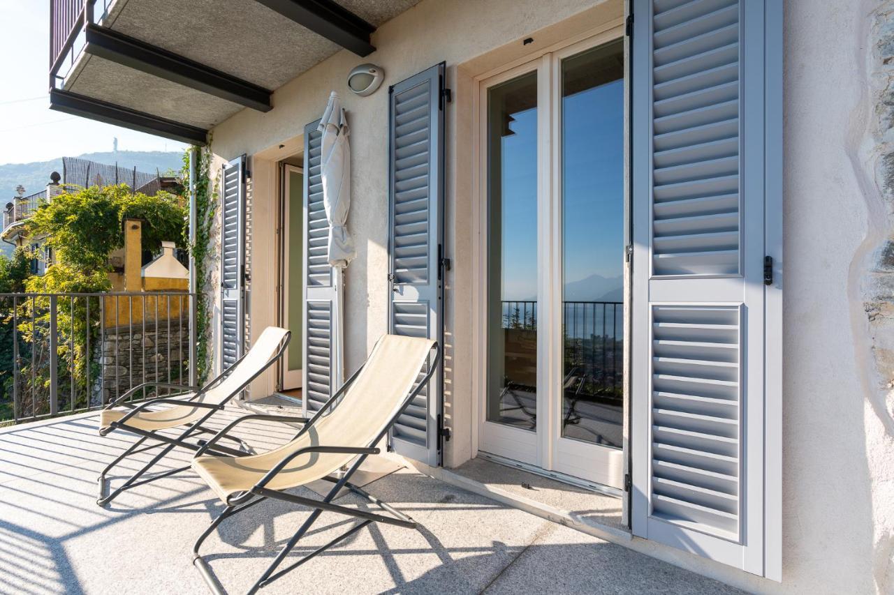 Casa Di Campagna Rosina Con Piscina E Vista Lago Gravedona Exterior photo