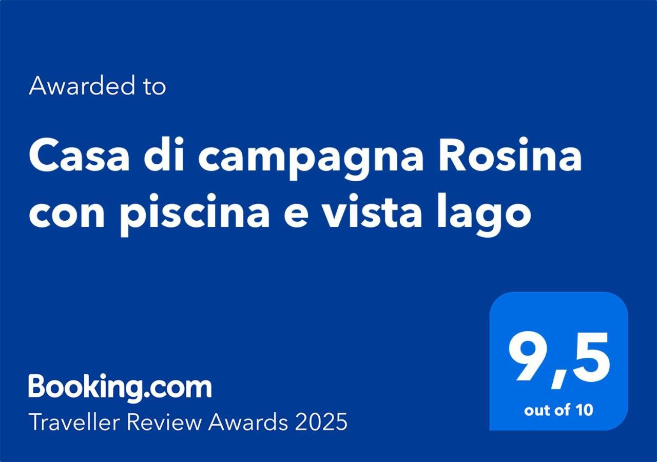 Casa Di Campagna Rosina Con Piscina E Vista Lago Gravedona Exterior photo